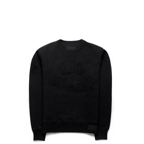STAX Black Stencil Logo Unisex Iconic Sweatshirt